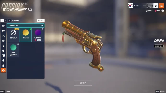 5583LEGACY COMPETITIVE POINTS/4 Golden Weapons Amount / Overwatch 2 / Full Mail Access / see the picture / Please Read Description / 
