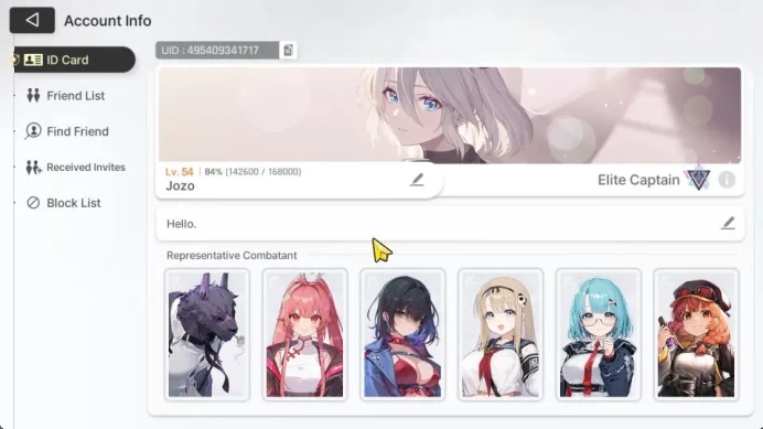 GLOBAL Lv54|7,8K Cry|10 SSR 2Limit(ChizuruM1+Sign,HaruM1),MeiLinM2,LukeM1,Veronica,Rin,etc|MikaM6,etc|Log Stove|CheckSS(CZN1359)