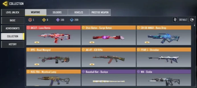 LEVEL 400 { INSTANT DELIVERY }{ 1 Gun Mythic } { 6 Gun legendary } { 196 Gun epics } { 91 Skins } { 41 Dance} { 15 Battle Pass }Only Activision