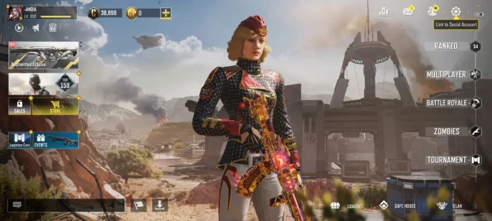LEVEL 400 { INSTANT DELIVERY }{ 1 Gun Mythic } { 6 Gun legendary } { 196 Gun epics } { 91 Skins } { 41 Dance} { 15 Battle Pass }Only Activision