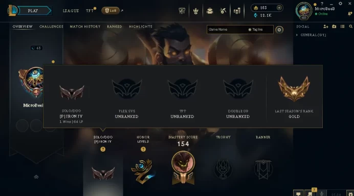 EUW / IRON 4(64LP) START %100WR! / 122 Champ / 45 Good Skins(1 Ultimate) /12.1K BE / HONOR 3 /S2 ACC / HANDMADE / FULL ACCES / LIFETIME WARRANTY