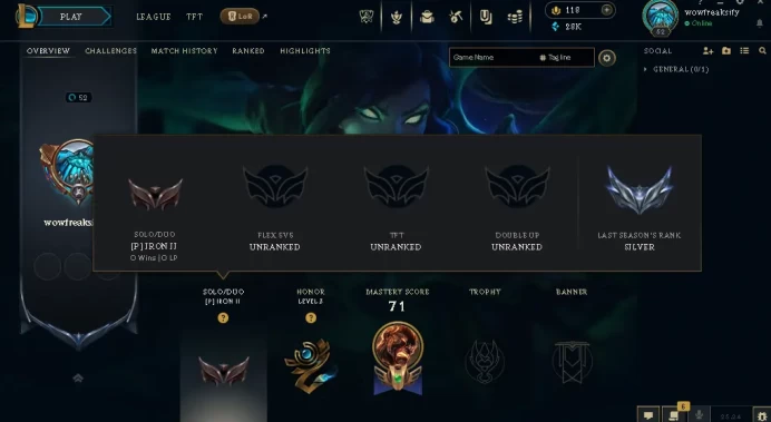EUW / IRON 2 START!/ 74 Champ / 27 Good Skins(2 Mythic) / SOULSTEALER VAYNE / 28K BE / /S2 ACC / HANDMADE / FULL ACCES / LIFETIME WARRANTY/CHEAP