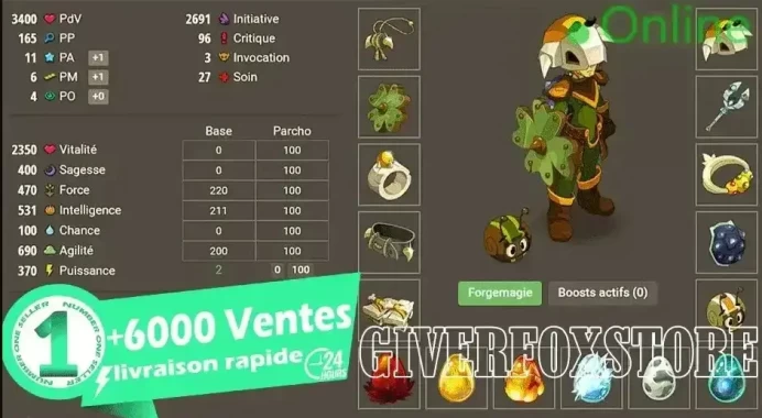 Kourial>[ Cra LVL 200 + Stuff multi element do crit lvl 200] +10m kamas BONUS