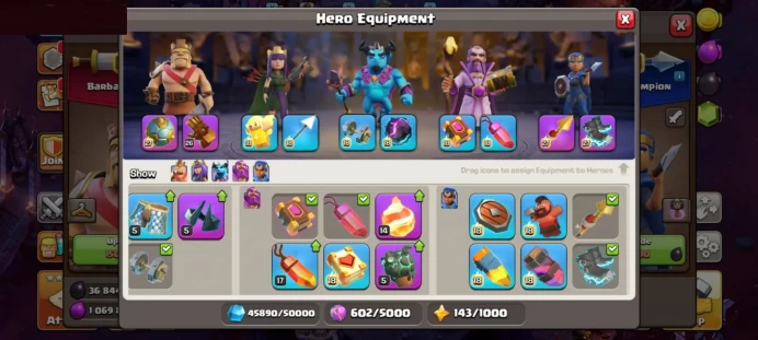 5201 WAR STARS | MAX DEFENSE | MAX EQUIPMENTS WITH EPIC | 5000 RAID | FREE NAME | COSMIC SCENERY WAR STARS MAGIC ITEMS EQUIPMENT EPIC