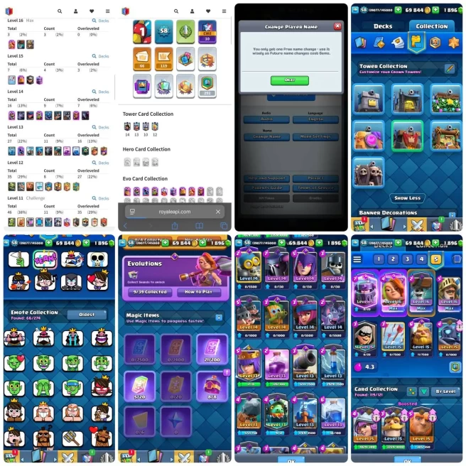 KT 16 - LvL 58 - 3x(16) - 7x(15) - 9 Evo - 66 Emotes - 6 Tower Skins - Nc Free - Code143