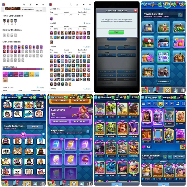 KT 16 - LvL 64 - 1x(16) - 24x(15) - 96x(14) -16 Evo - 95 Rare Emotes(Ram Grass) - 10 Tower Skins-Magic Items Full - Code160