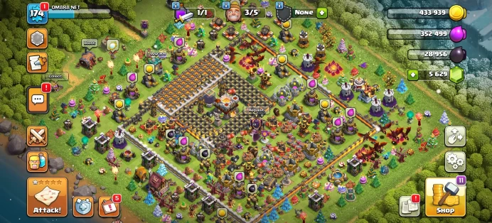 [Code 8243] Th11 XP 174 / 2200 War Star / Nice Decorations / Very Cheap