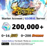 Android 205,000+ Chrono Crystal Accounts - Automatic Delivery - Bandai ID Login