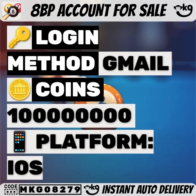8BP  100 Million Coins  Instant Delivery! MKG08279 ! AGG000