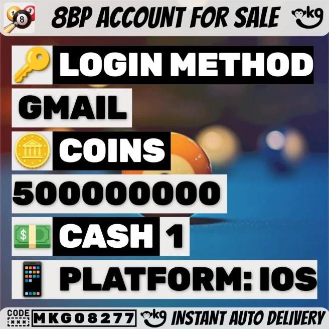 8BP  500 Million Coins  iOS & Android  Instant Delivery! MKG08277 ! AGG000
