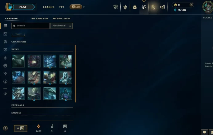 EUW EMAIL CHANGEABLE ALL CHAMPIONS 122 SKINS Ann sivir sary HEXTECH RENEKTON 39 LITTLE LEGENDS Victorious: Anivia Yi