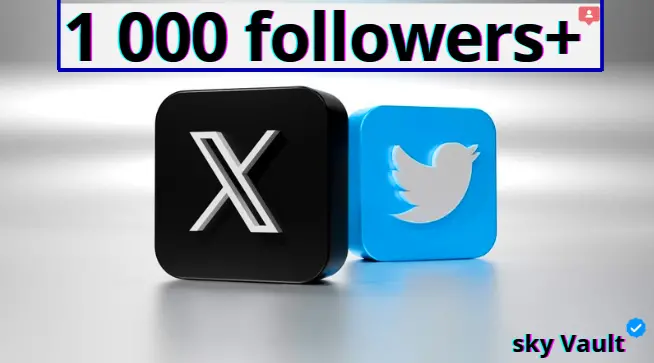 | Twitter | X | Account with + 1 000 Followers | Fast+Easy log in | Full access |you are the full owner !!