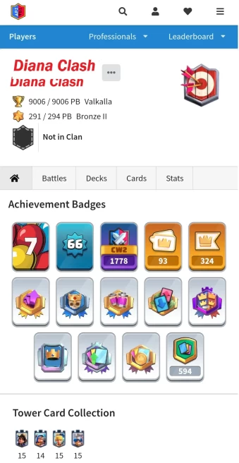 10% off - Level 66- KT15- 93 Emotes- 26 EVO- Tower Collection 12- 5 Ruler Skins- 40 Level 15 Cards- 117 Level 14 Cards- Lifetime Warranty