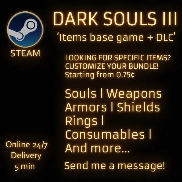 (PC/STEAM) DARK SOULS 3 CUSTOM BUNDLE
