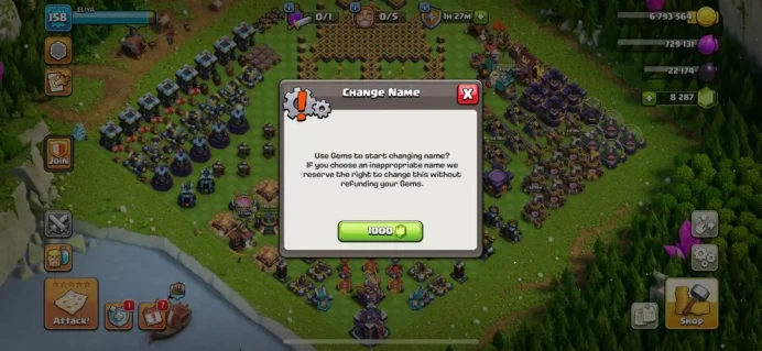 TH 15 , 8.4K GEMS , SUPER SPECIAL , LIFETIME WARRANTY, EQUIPMENT , (135)