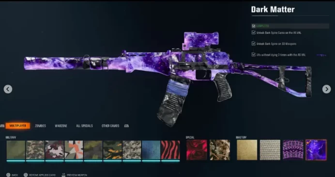 33 Dark Matter