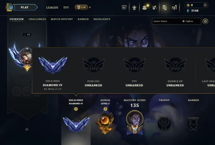 EUW / S15 DIAMOND IV / 75 CHAMPS / 19 SKINS / 66W/43L / 60%+WR / HONOR 5 / CHANGEABLE EMAIL / 5 MIN. 24/7 DELIVERY #L1/97625AR12