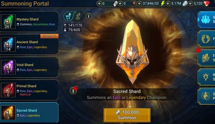 starter. Mythical komidus Darksmile/ 18 legendary //5500 gems