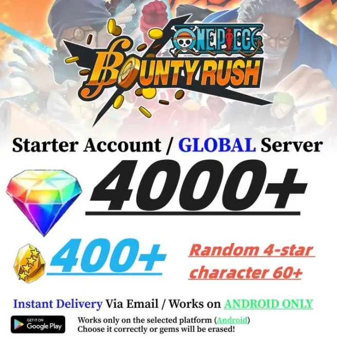 Global [Android/Only][Instant Shipping]|+[4000+RD][400+GF]+r Characters+60 Random 4-Star Characters。[initial account]