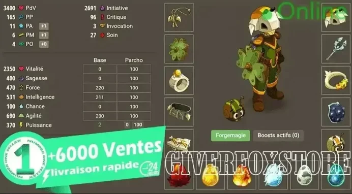 Rafal>[ Enutrof LVL 200 + Stuff multi element do crit lvl 200] +10m kamas BONUS