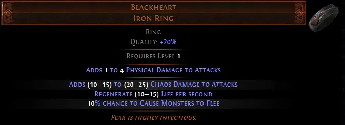[SC League] Blackheart Iron Ring