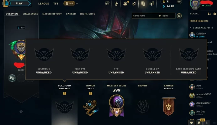 【EUW】Level 225    160 Champ/ 63 Skins   Full Access   High Quality Account  Instant Delivery️