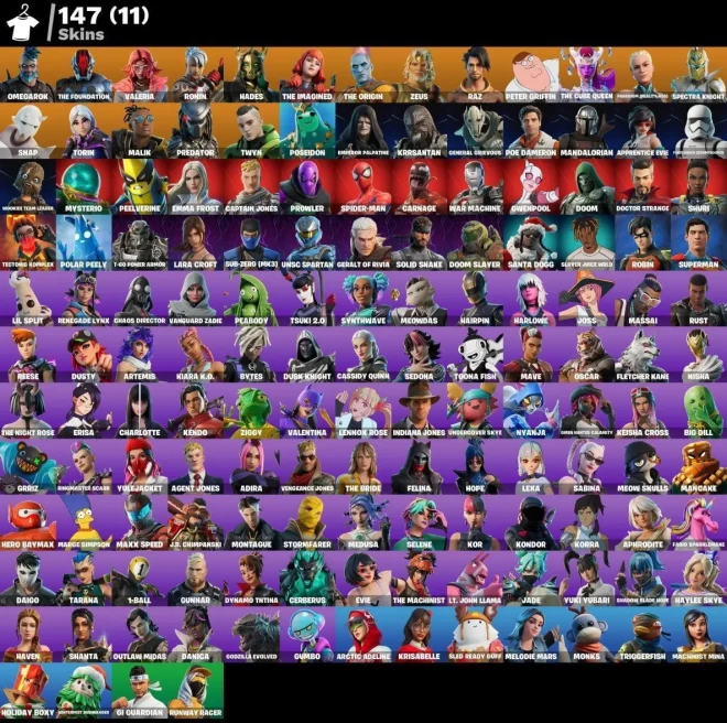 Save The World - All Platform - 147 Skin - 162 Skin - 135 Dans - Code804