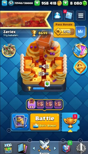 C.Royale | KTL Level 15 | 8.699 Cups | 8.080 GEMS | 16EVO! | 57lvl | Instant Delivery | FULL ACCES|Lifetime Warranty |100% Secure | 24/7 Support