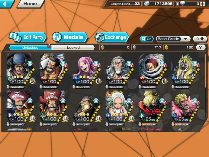 BR646-IOS+Android-4 Ex Max(Kuzan+Roger+Roger v2+Snake)+Good Medal+Support 143%+Pacifista Max+Rayleigh Max+Bonney Max+Katakuri Max+Jimbei+Egghead