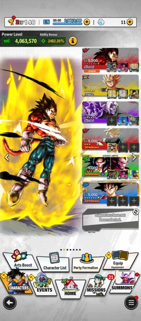 D814-IOS+Android-4 UL(SS4 Vegeta Full Star+Zamasu+Majin Vegeta)+Good Euqipment+SS4 Goku Zenkai+SS4 Goku and Vegeta Red Star+SS4 Gogeta