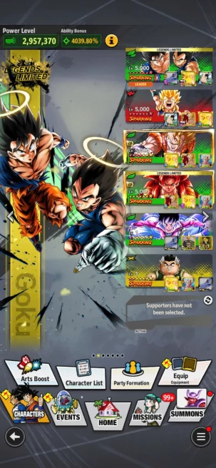 D815-IOS+Android-New Fusion Goku&Vegeta Full Red Star+Good Team+11 Legends+Good Equipment+Vegeta&Goku+Vegito+SS4 Gogeta Zenkai+Pikkon Red Star
