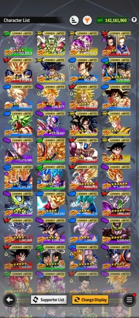 D816-IOS+Android-4 UL Vegito Red Star+46 Legends+Good Equipment+Goku&Vegeta Full Red Star Zenkai+new Fusion Goku&Vegeta+God Goku Zenkai+Goku Kid