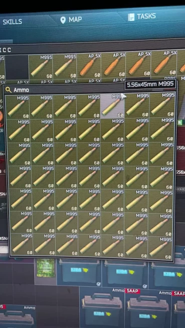 PVP 5.56X45 M995 (3920 rounds = 1 Ammo Case) Raid Delivery: Safe and Fast