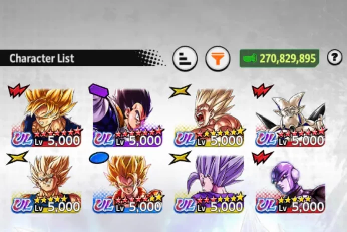 D818-IOS+Android-8 UL(SS Goku+Beast Gohan+Majin Vegeta+Super Gogeta+Hit)+Good Equipment+Bardock Zenkai+Demon King Piccolo+Goku Yelow+Good Team