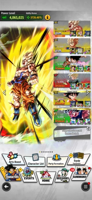 D818-IOS+Android-8 UL(SS Goku+Beast Gohan+Majin Vegeta+Super Gogeta+Hit)+Good Equipment+Bardock Zenkai+Demon King Piccolo+Goku Yelow+Good Team