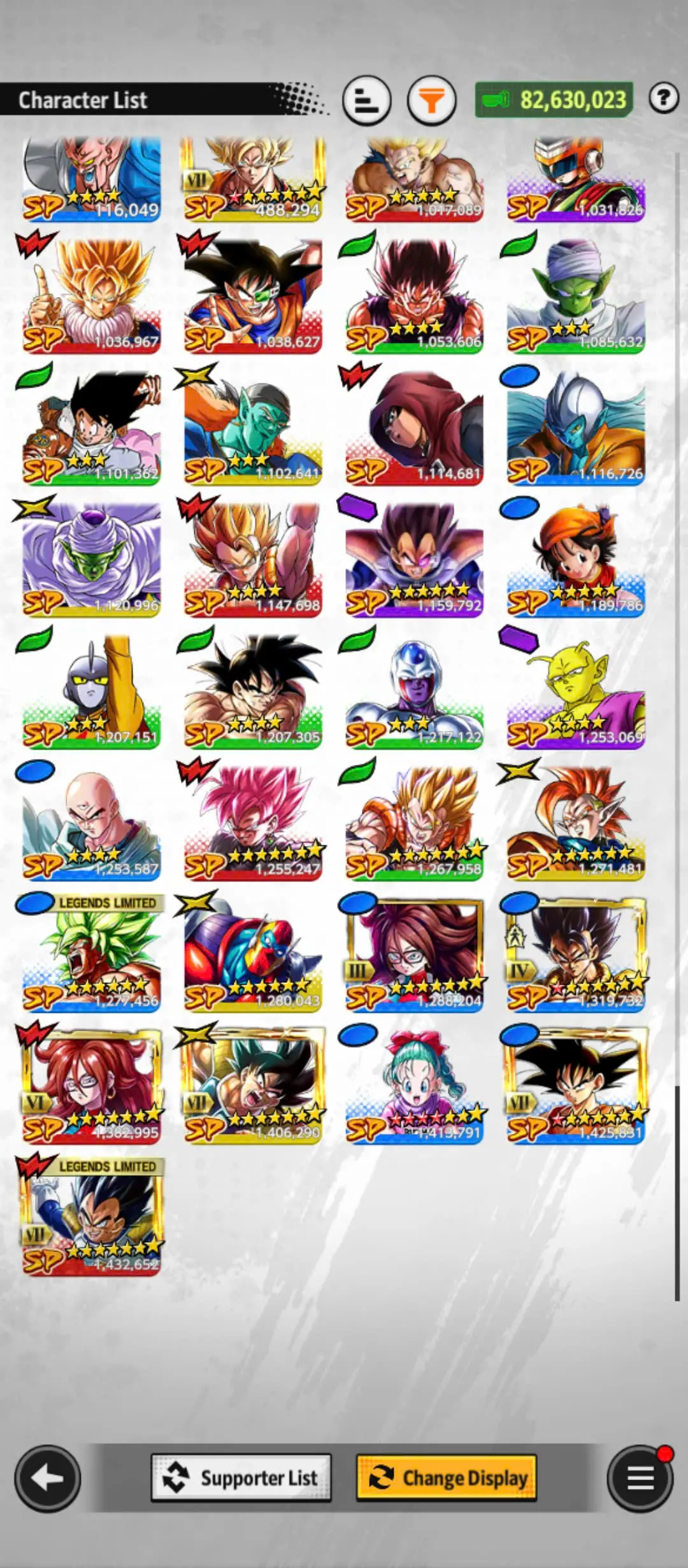 Compte Dragon Ball Legends – IOS/Android – Personnages Et Progression – Neuf