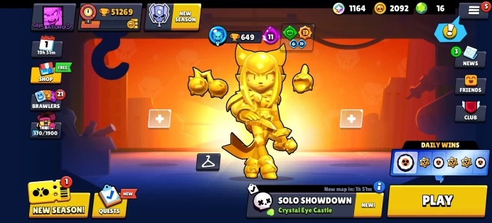 [Code 8335] Level 240 / 51k Trophy + 218 Skins / Very Cheap
