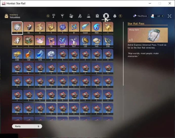 ASIA|TL 70|Free Genshin|14 Limited|Casto Prem Team (Cyrene+Sign,Evernight,Hyacine)|MC Male|Amphoreus|Take Mail|CheckSS(HSR4705)