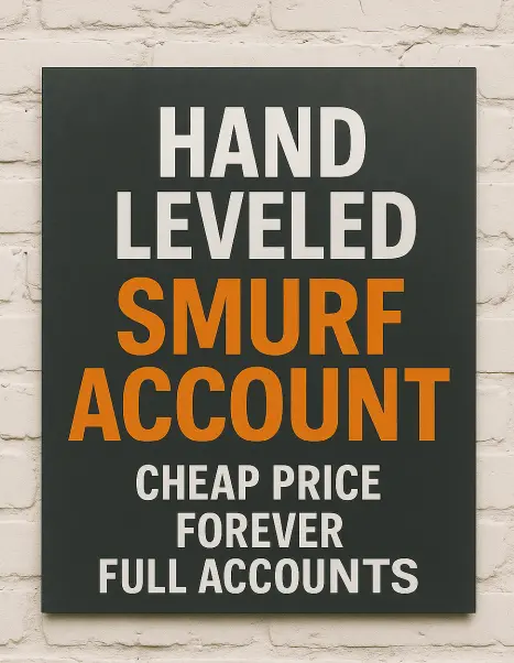 EUNE Christmas prices Hanld leveled Smurf account