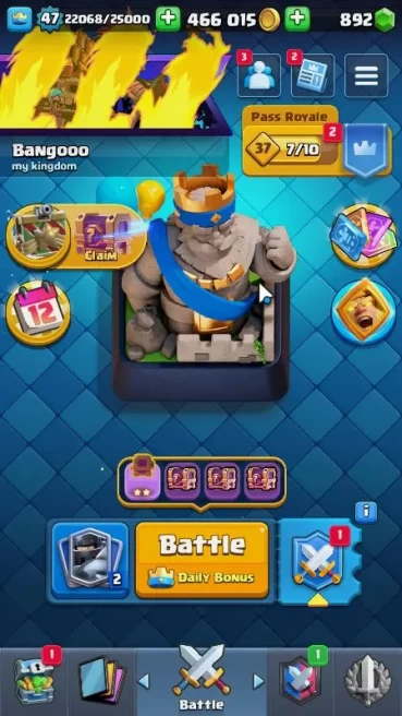 Lvl 47|Trophy 8276|KTL 14|Limited Skin|Card 119|1 Hero,8 EVO,6 Champ,21 Legend,33 Epic,30 Rare,29 Common|Take Email(CR987)