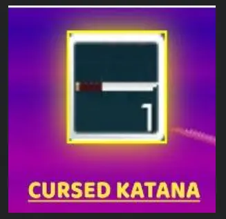 Cursed Katana - Fast delivery