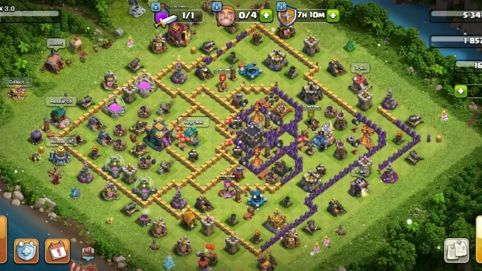 M159◈TH 14 GOLDEN WALL◈HERO: 11,12,9,9,2◈NC 500 GEMS◈FULLY SAFE ACC