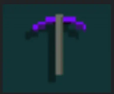 Worn Obsidian Pickaxe - Fast delivery