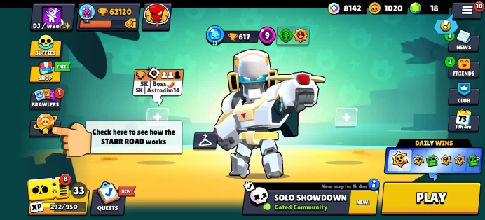 [Code 8370] Level 199 / 62k Trophy + 297 Skins / Very Cheap