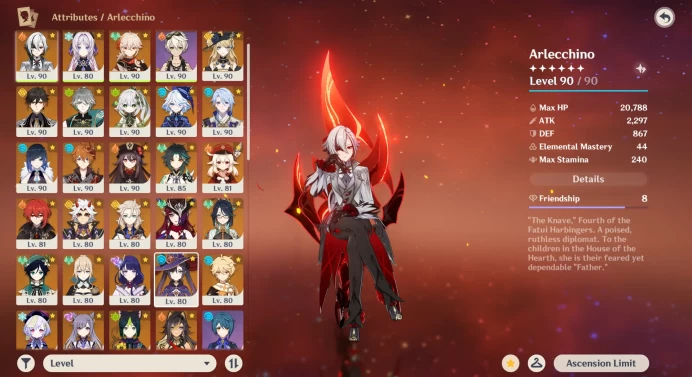 【EU】Genshin Impact AR60 Endgame Account ◈ Full Access ◈ Top Characters & Weapons ◈ Pity Guaranted 5* ◈ Event Weapons from 1.0 to 5.6