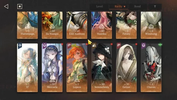 GLOBAL Lv47||19 *6 Crew 4 Limit(Ezio+Psy,Jiu NiangziP1,Nautika,Charon,FlutterpageP1+Psy,Etc)|50 Unilog|Bluepoch|(RVS1235)