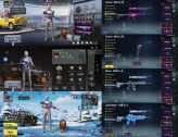 iOS Android - Level 78 - Set Mummy - M416 The Fool 6 , Glacier Kill , Mummy - 2 X suit - Mytich Fashn - 33 Upgrade Gun - Code820