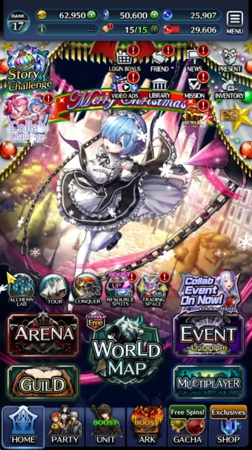 Global|Starter 50K Crystal+Collab Re:Zero (Rem & Emilia)+Other Units|Code Only|Check SS(LC731)