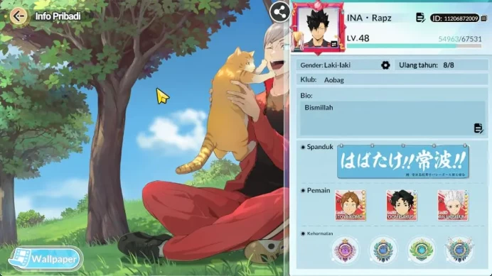 SEA|Lvl 48|5 UR [Motoya+Memo,Sakusa+Memo,Hoshiumi+Memo,Kuroo+Memo,Wakatoshi] + 16 SSR[Hinata,Kenma,Etc|Google|Check SS (HFH899)