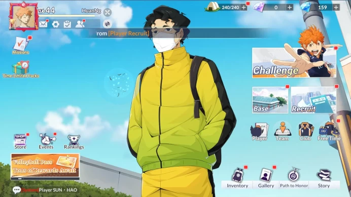 SEA|Lvl 44|3 UR [Tetsuro+Memo,Korai+Memo,Kiyoomi]+ 13 SSR[Hinata,Kenma,Nishinoya,Etc|159 DIamons,Google(HFH925)